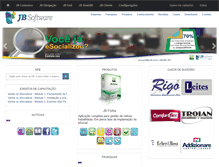 Tablet Screenshot of jbsoft.com.br