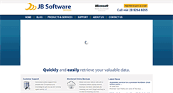 Desktop Screenshot of jbsoft.co.uk